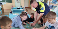 Жуковские госавтоинспекторы побывали в пришкольном лагере филиала лицея в Латышах - Газета Жуковские новости